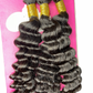 human hair curls for bohemian braids